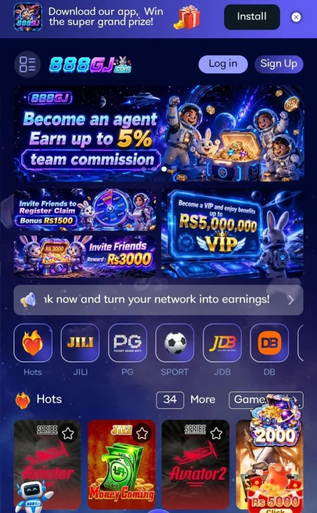 888GJ Game interface