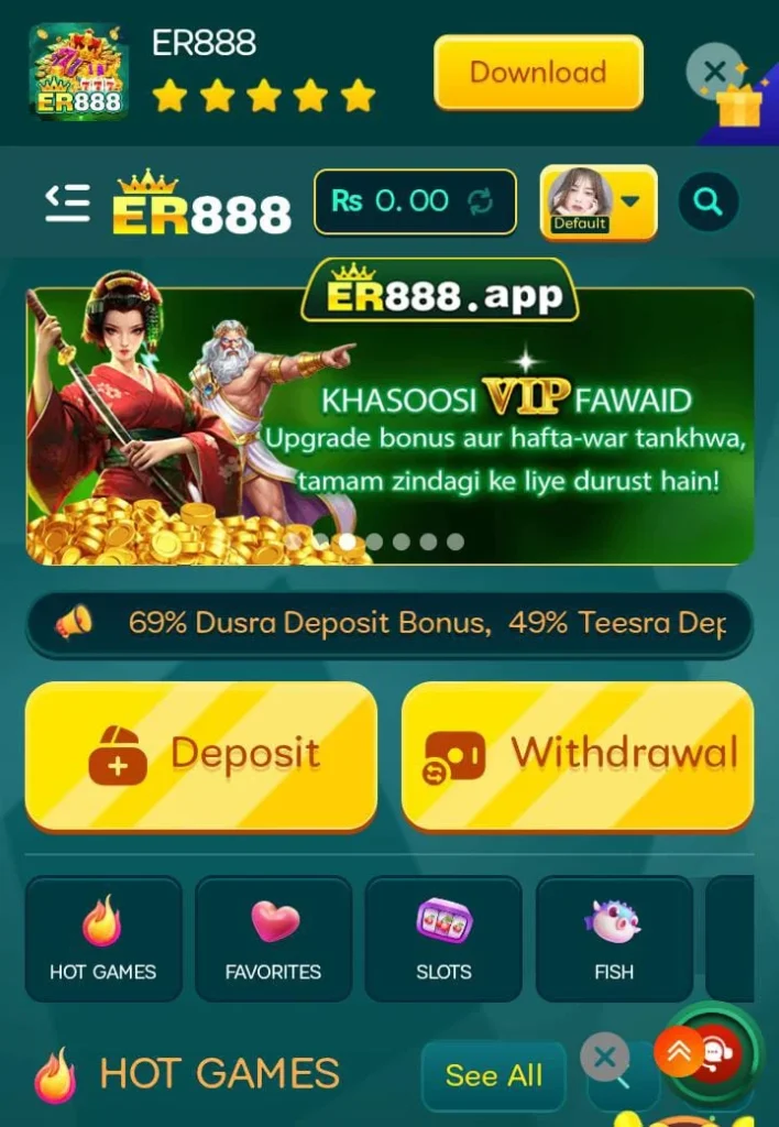 ER88 Game interface