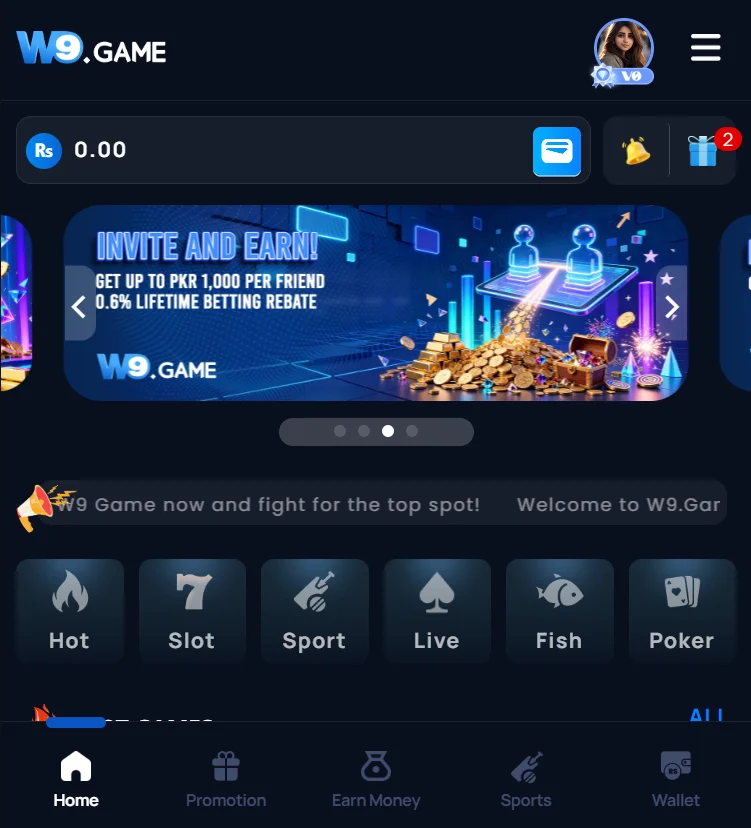 W9 Game App